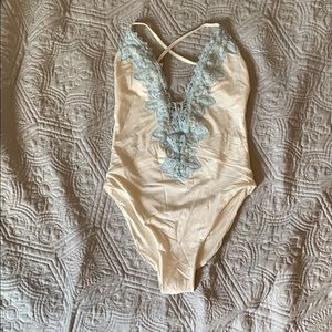 BLUE LIFE one piece swim suit